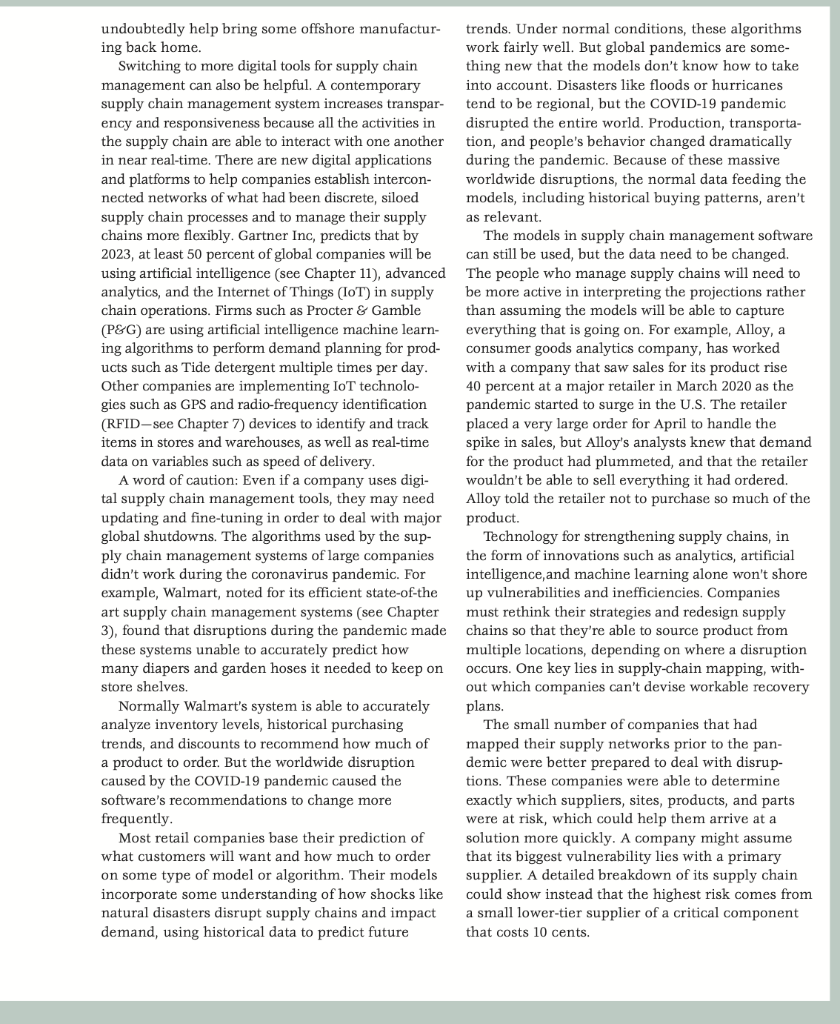 case study 9-13 Define the problem described in