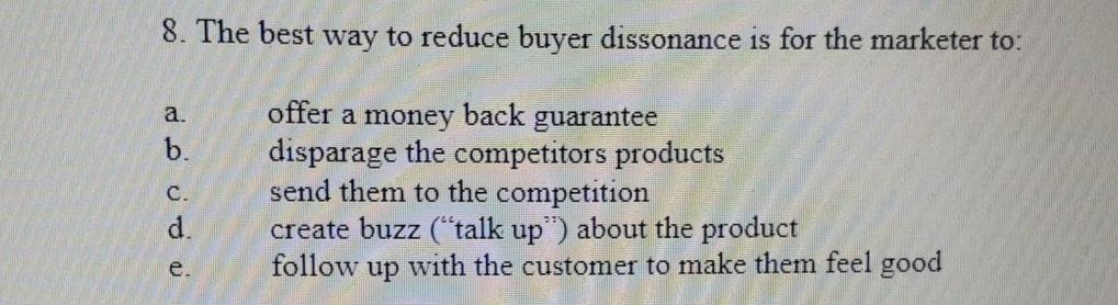 subject- marketing concept 7 8 9 7. A consumer