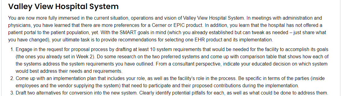 Valley View Hospital System You are now more