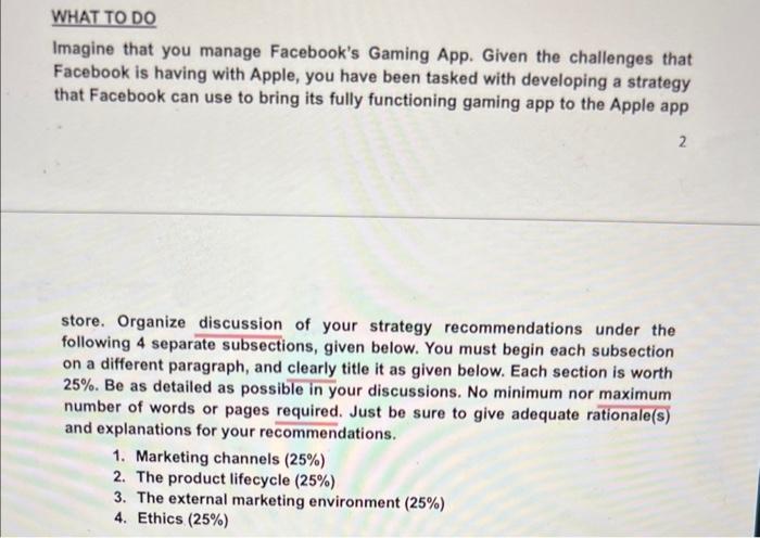 Eacebook Case Study FACEBOOK WANTS TO ADD CLOUD