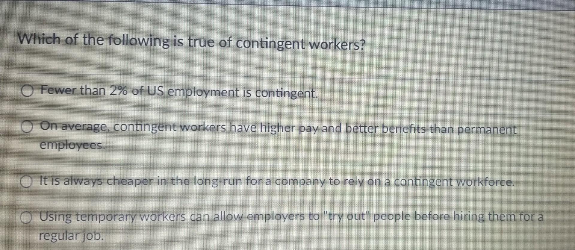 should be avoided so that employees do not resent