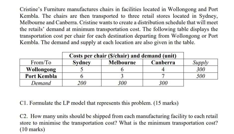 Can I get C1 with explanation in excel.