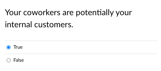 BUSINESS COMMUNICATIONS We each develop our own