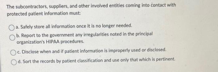 Multiple-boss arrangements work best when: a. The