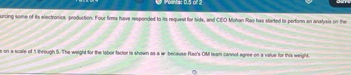 ndidate. 2 Selection Criterion Labor Quality