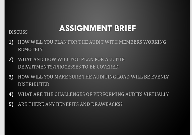 QAD400S SEM 2 ASSIGNMENT BRIEF BELLVILLE