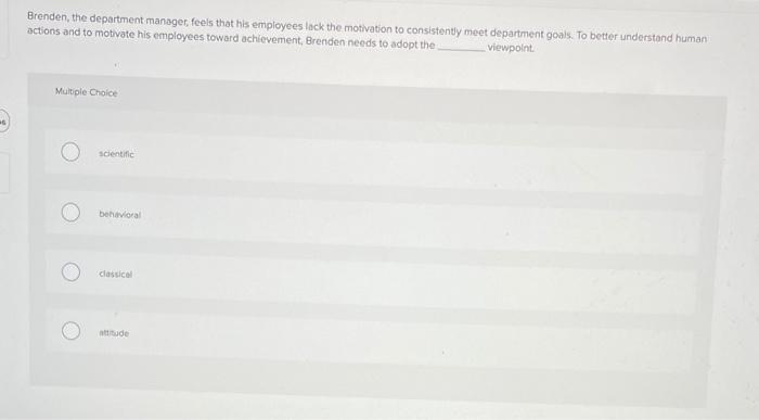 During new employee training at Pizza Garden,