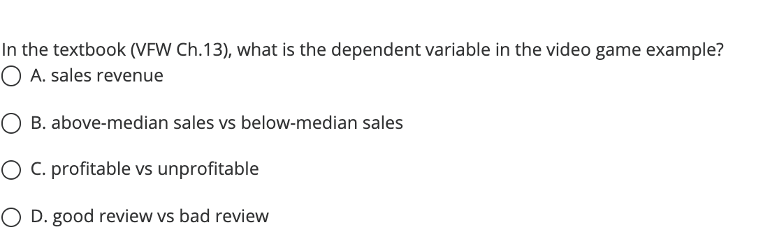 In the textbook (VFW Ch.13), what is the
