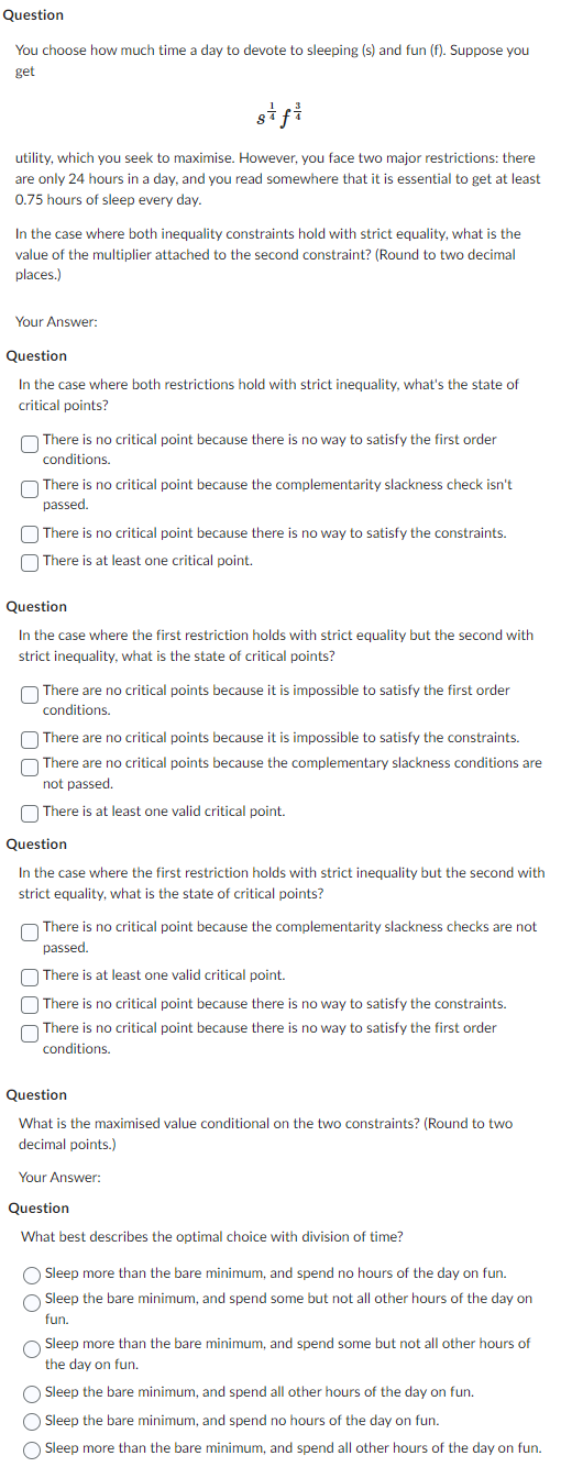 You choose how much time a day to devote to