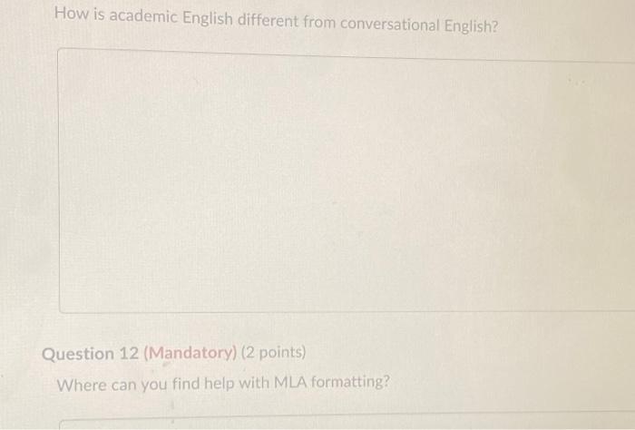 How is academic English different from