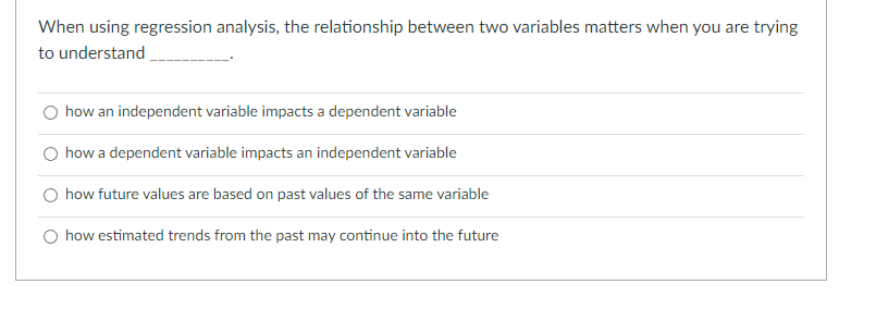 If the estimated multiple regression equation