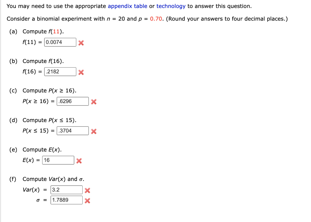 You may need to use the appropriate appendix