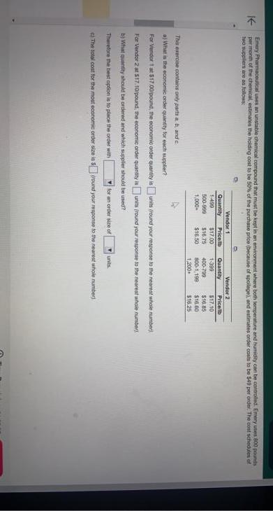 fwo suptilers are as tollows: This ereccise