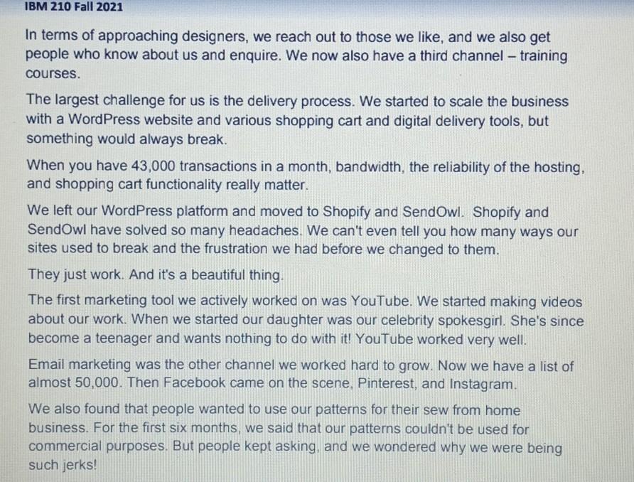 please solve this each case no more than 2 pages