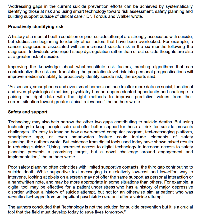 a) The app your team develops will rely a lot on