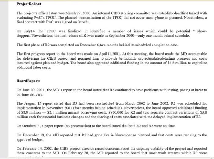 case problems:- Problems-01- Critically analyze