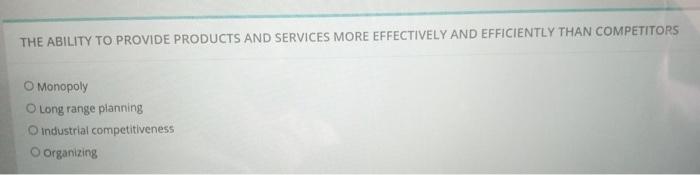 THE ACTIVITIES THAT ESTABLISH THE BUSINESS GOALS