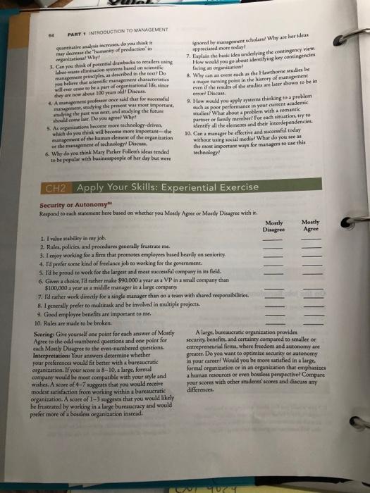 Do you want to optimize security or autonomy in