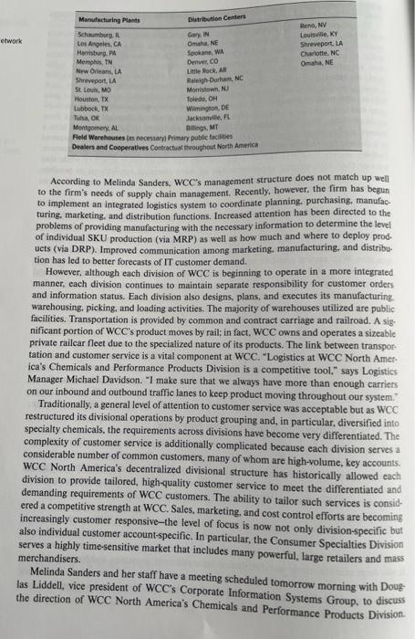 Using case 8 (WCC) would you recommend that they;