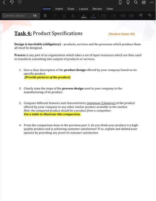 ((the company is Appel ))(Include figures and use