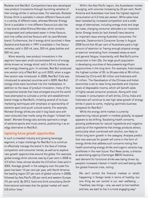 Case Analysis - Red Bull Read the Red Bull case