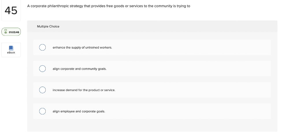 A firm that is civically engaged is usually able