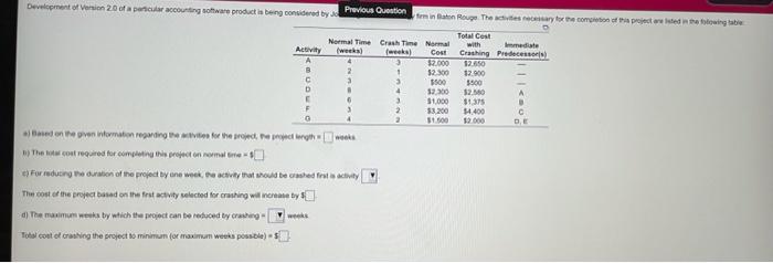 Development of Version 2 of a particular counting