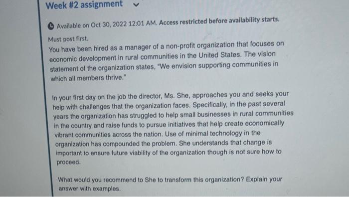 (1) Available on Oct 30, 2022 12:01 AM. Access