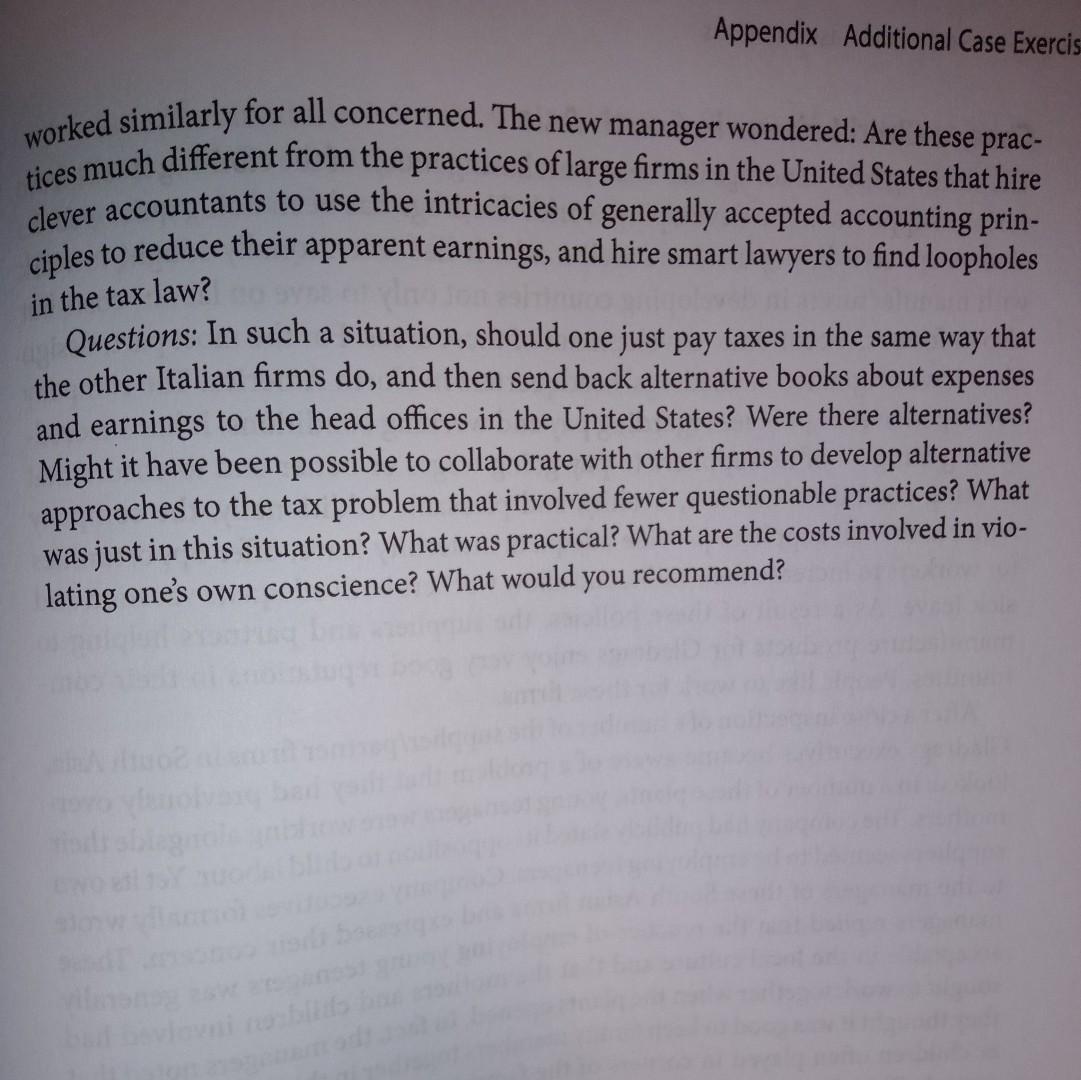 This is a case study so, answer should be 4 pages