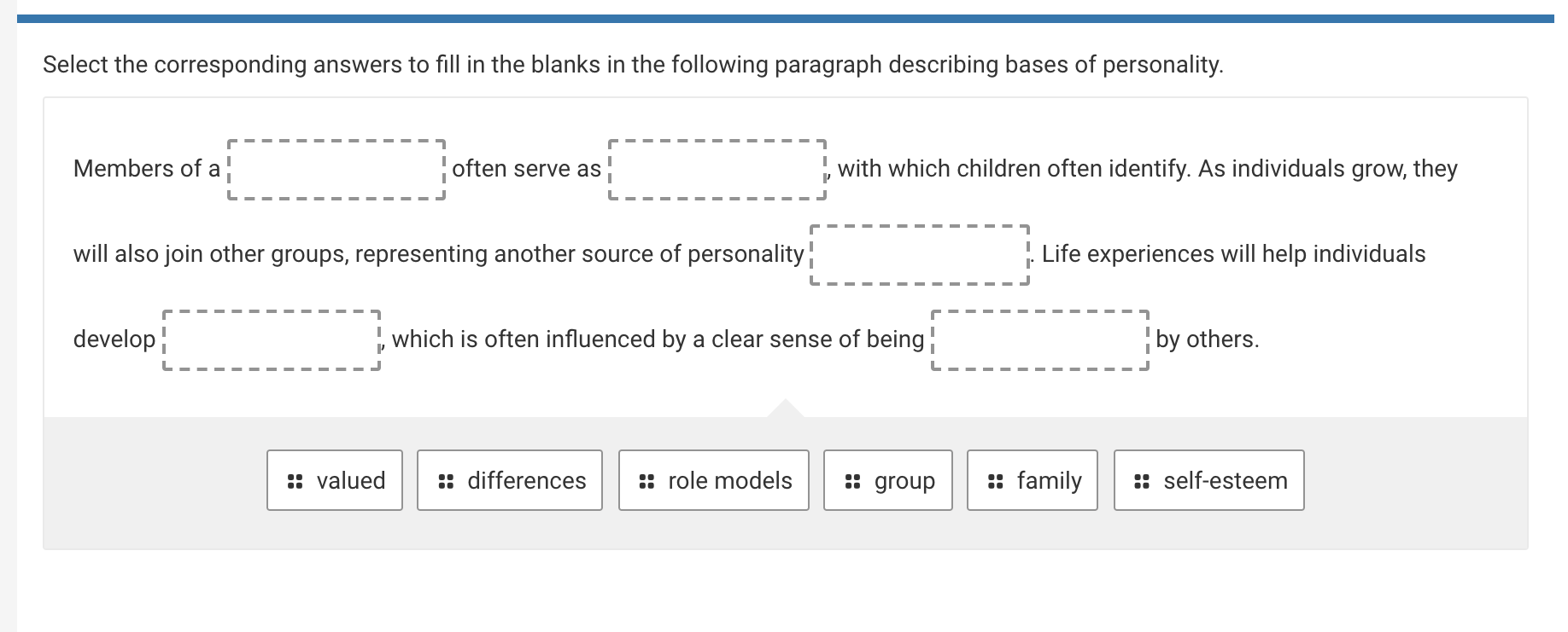 Select the corresponding answers to fill in the