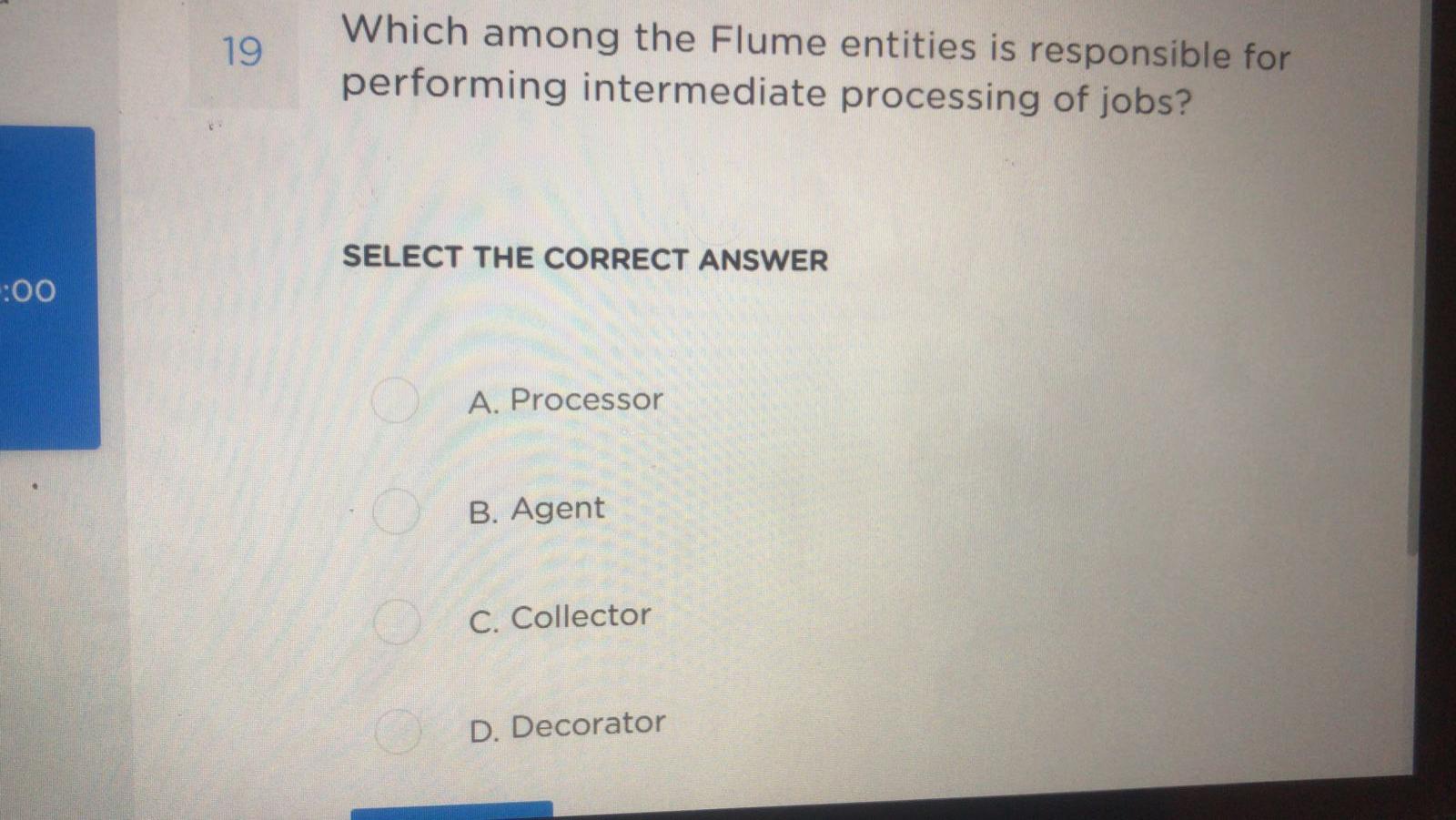 Which among the Flume entities is responsible for