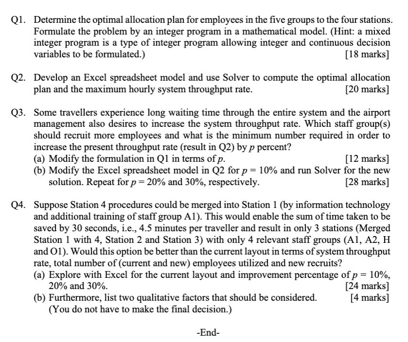 Please answer all the questions. You may answer