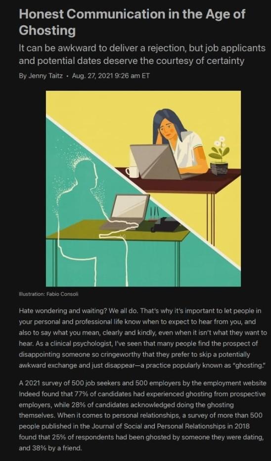 need summary of this artical. Honest