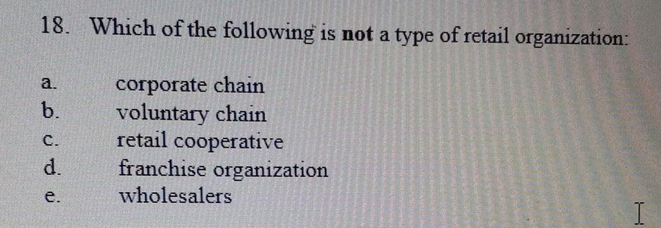 subject marketing concept question 16 question 17
