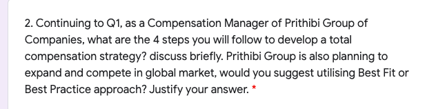 1. Prithibi Group of Companies is planning to