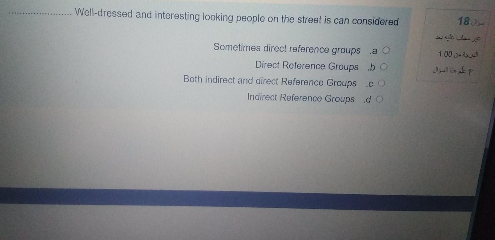 Well-dressed and interesting looking people on