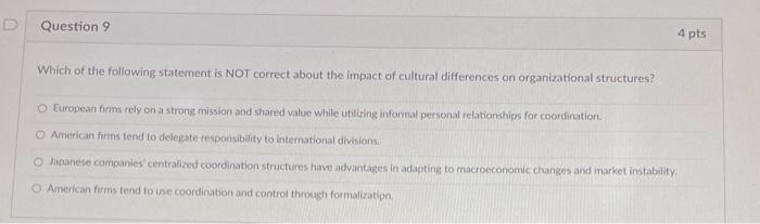 Which of the following statement is NOT correct