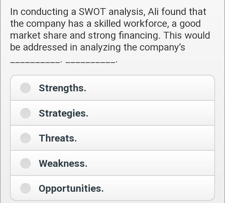 As an expert in strategic planning and your