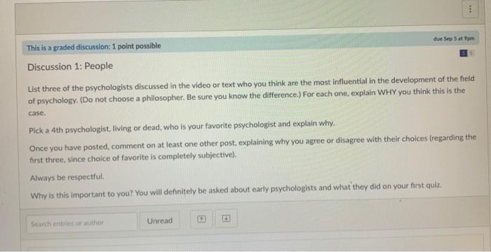 chapter introduction to psychology i will be