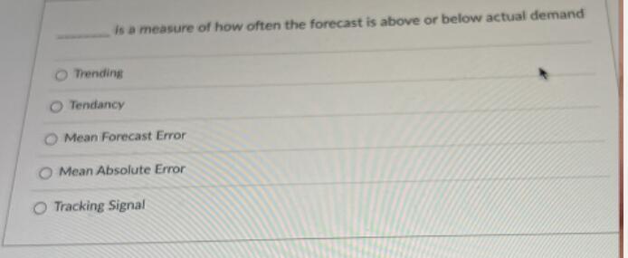 Supply Chain Management is a measure of how often