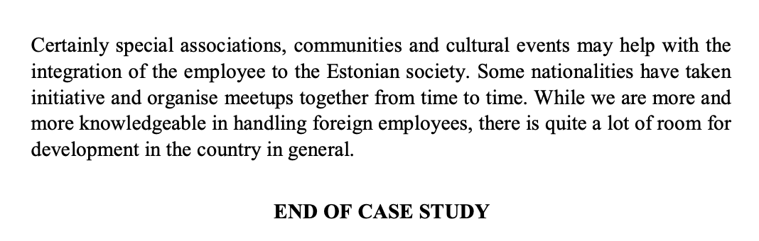 Operations Management Case Study Read the case