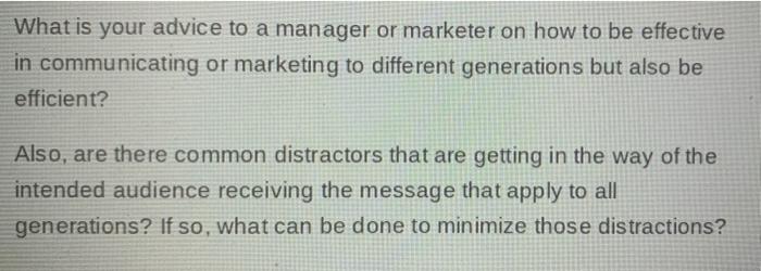 This question deals with both management and