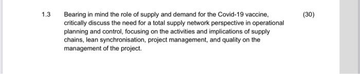 QUESTION 1 [150 MARKS] The following scenario has