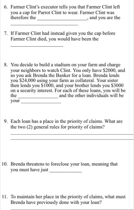 Property Worksheet 1. You want to become a parrot