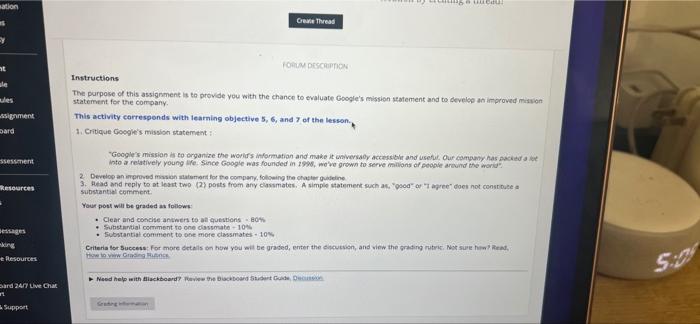 Instructions The purpose of this assignmenk is te