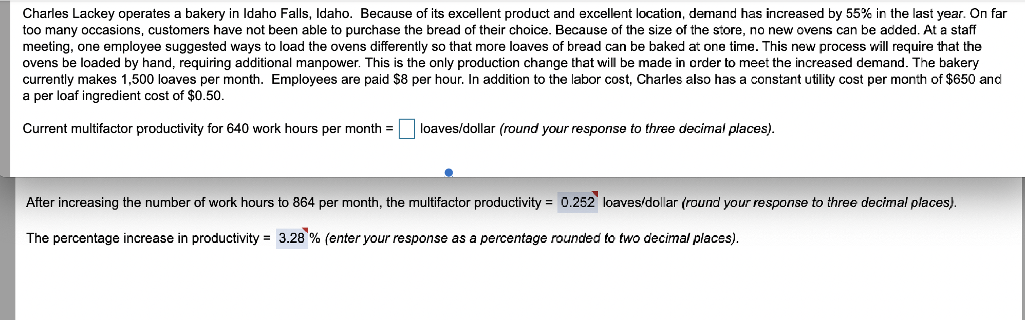 Charles Lackey operates a bakery in Idaho Falls,