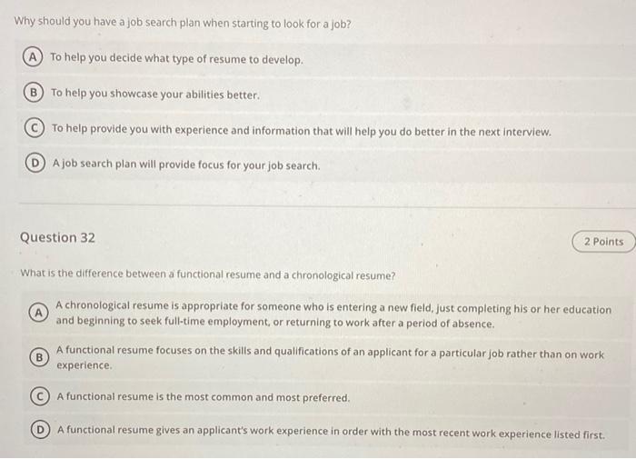 Why should you have a job search plan when