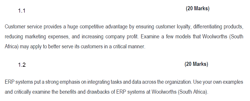 Customer service provides a huge competitive