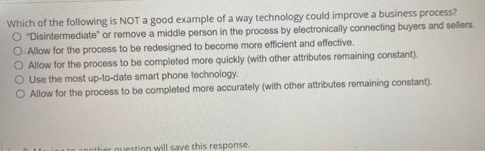 please help! multiple choice question Which of