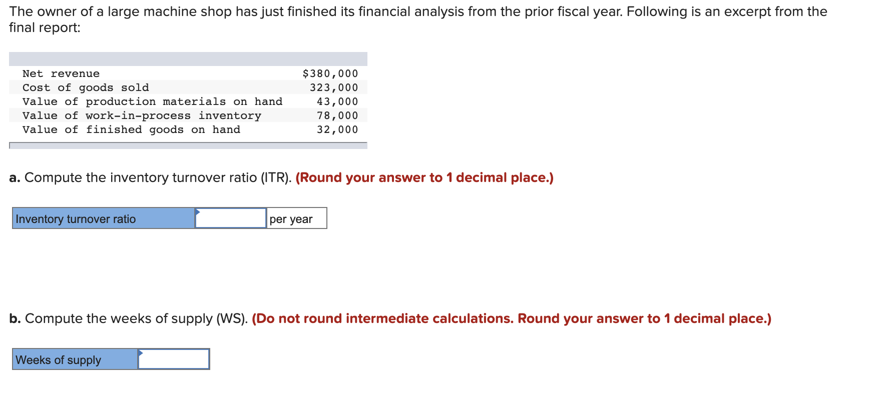 A small manufacturing facility is being planned